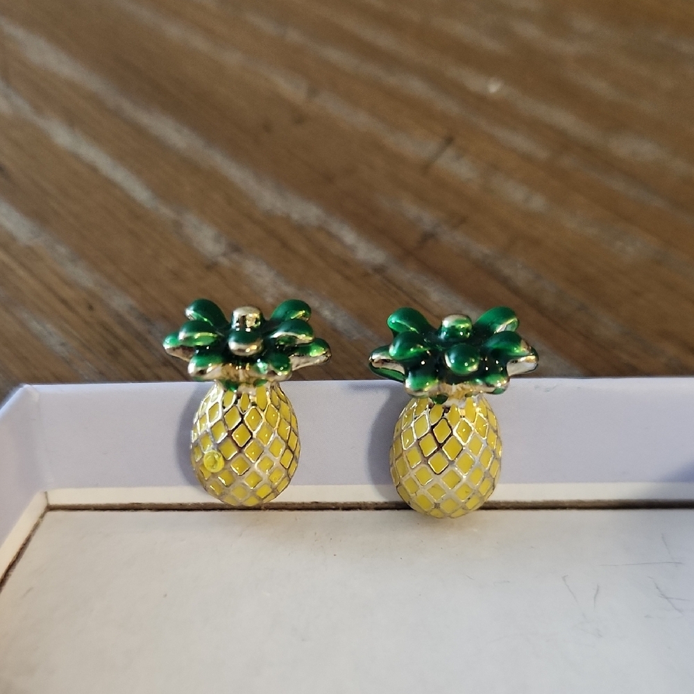 Pineapple Stud Earrings